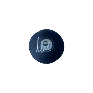 Mattias Öhlund Autographed Tampa Bay Lightning Official NHL Puck– Signed Silver